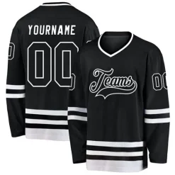 Black and White NHL Jerseys – Classic Design | Low Inventory