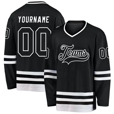 Black and White NHL Jerseys – Classic Design | Low Inventory