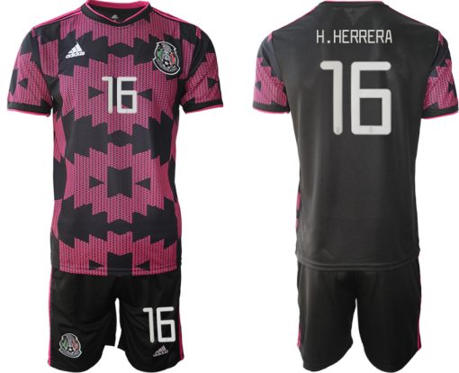 Black Mexico Soccer Jersey For Men & Women,2025 Fashionable