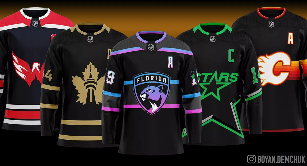 NHL Teams with Black Jerseys – Full Collection Free Shipping