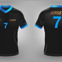 Soccer Jersey Black – Bold On-Field Style | Stock Dwindling