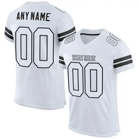 Black and White Football Jersey Cheap, Official Sale