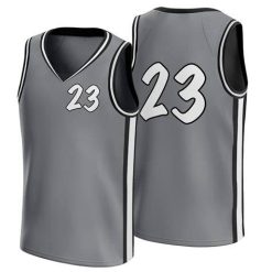 Grey and White Jersey NBA – Sleek Color Combo | Authentic