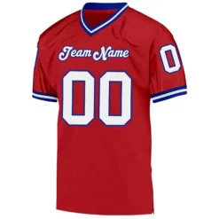 Red White Football Jersey Choose Latest For Cheap Sale