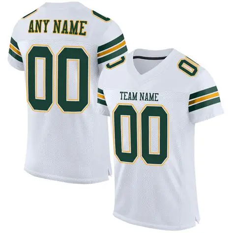 White And Green Football Jersey Clearance ,100% Safe Payment